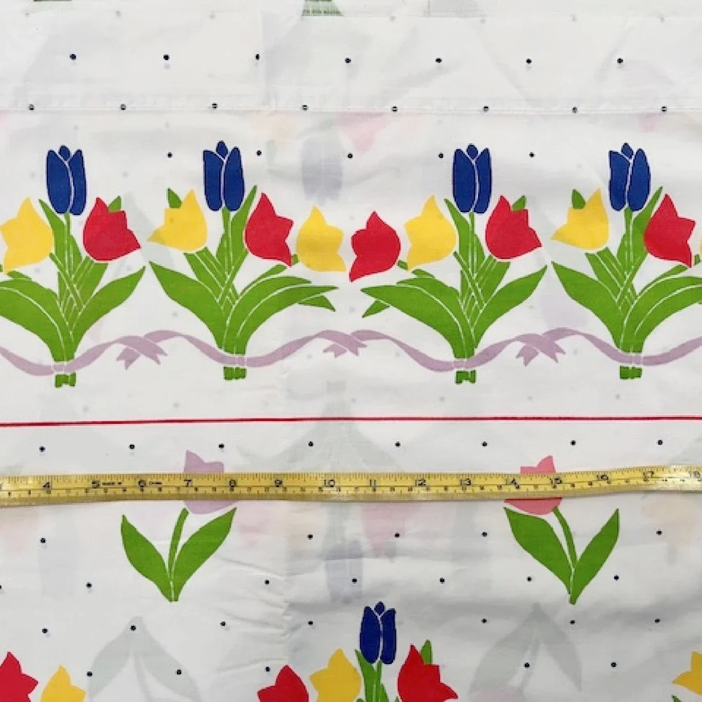 Vintage Full Size‎ Tulip Sheet Set Cannon